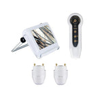 Skin Hair Analyzer, 5-inch 50X/200X Scalp Analysis Machine Rechargeable Hair Follicle Skin Analyser Tester Machine HD Scalp Detector Digital Skin Health Detection for Home Salon