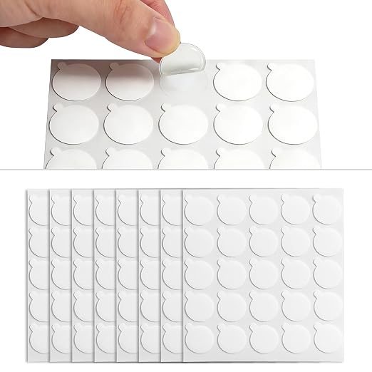 200 PCS Double Sided Adhesive Dots by FLAMMUL