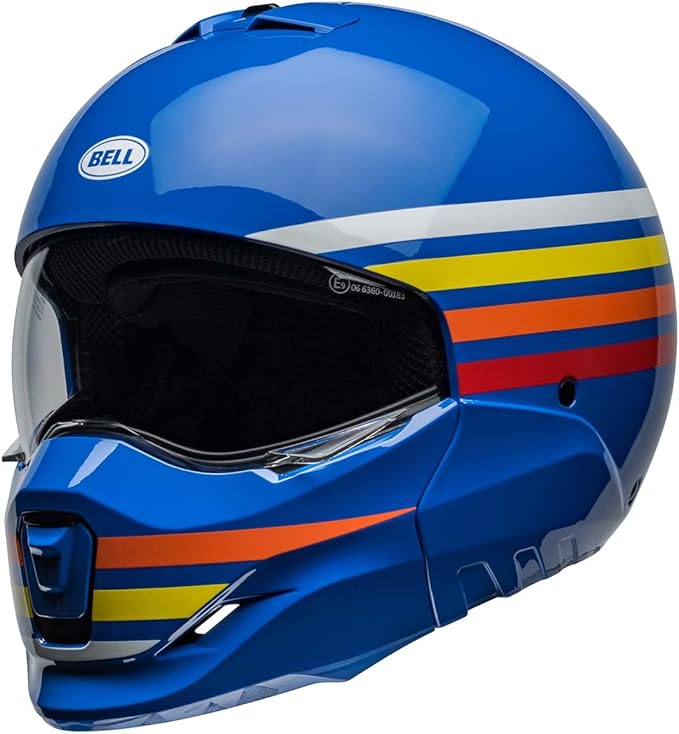 Bell Moto Broozer Blue Prime Large