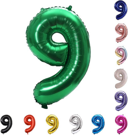 YPSelected 32 Inch Large Foil Helium Number Balloon Birthday Wedding Party 0-9 by YPSelected