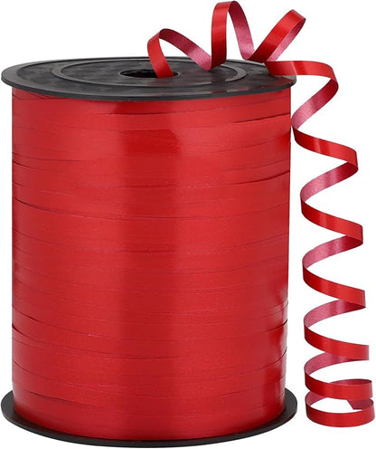 woric 600 Yards Red Curling Ribbon 1/5 Inch Curly Balloon String Ribbon | Smooth by woric