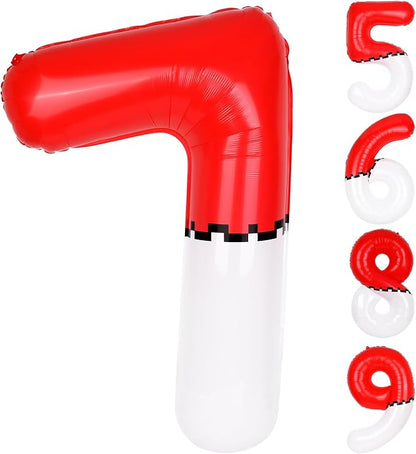 40 Inch Large Vibrant Foil Balloons by AXBMM