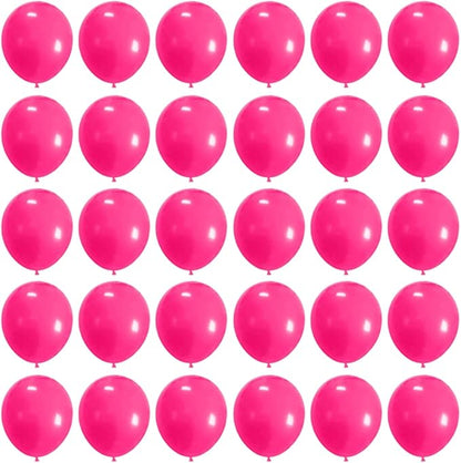 5 inch Hot Pink Party Balloons by YicUik