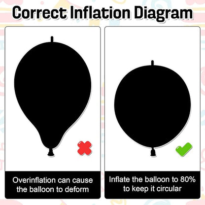 White Link Balloons - Image 3