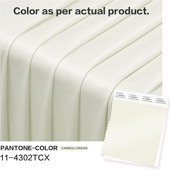 30ft×12ft Ivory Backdrop Curtain - Image 5