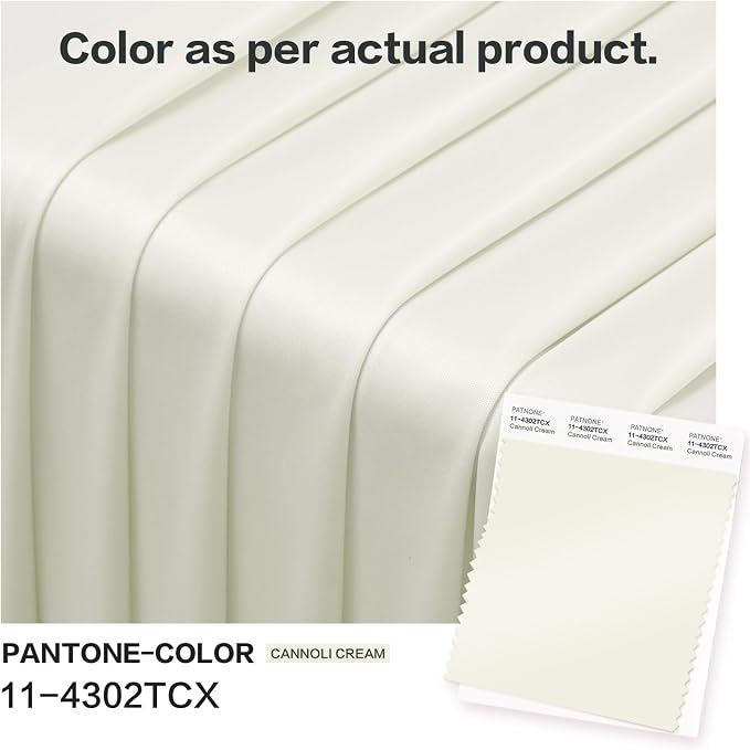 20ft×12ft Ivory Backdrop Curtain - Image 4