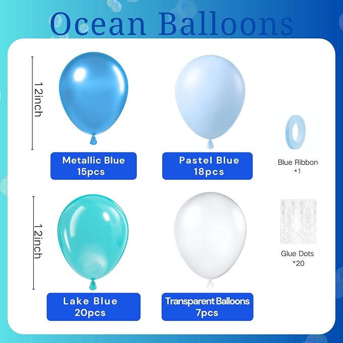 BAUANOOY Ocean Balloons - Image 2
