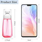 Cosywell Fine Mist Spray Bottle 3.4oz/ 100ml Empty Cosmetic Refillable Travel Containers Plastic Hair Spray Bottle Sprayer for Perfume Skincare Makeup Lotion (8color)