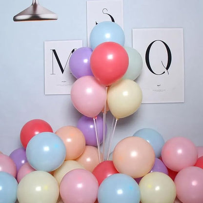 Pastel Rainbow Balloons, Colorful Balloon - Image 3