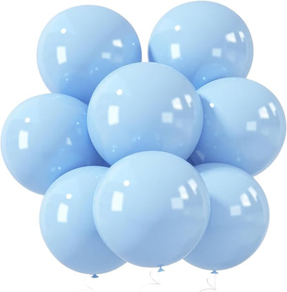 LOVESTOWN 18 Inch Light Blue Large Balloons, Birthday Wedding Baby Shower by Lovestown