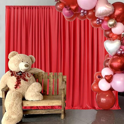 AK TRADING CO. 10 feet x 10 feet Polyester Backdrop Drapes Curtains Panels - Image 8