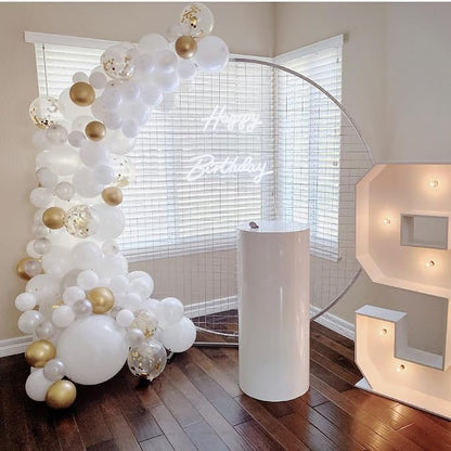 White Balloons - 5 inch 120pcs Latex - Round White Birthday Balloon, Helium - Image 6