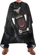 ALAZA Roaring Panther Barber Cape for Men Women, Waterproof Haircut Apron Beard Shaving Bib Hair Cutting Cloth 55 x 65 Inch