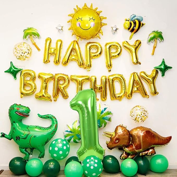 TONIFUL 40 Inch Green Number 7 Balloons Large Foil 7th Birthday Decorations | - Image 6