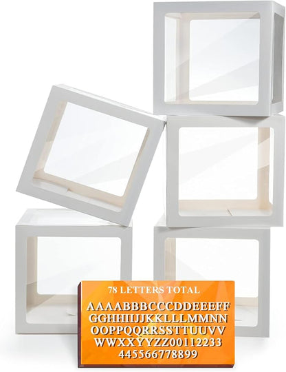 Ledido Transparent Balloon Boxes by Ledido