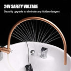 Massage Salon & Spa Basin Faucet, Water Circulation Rack for Head Hair Salon Head Spa Frame Head Therapy Device 180° Arc Design