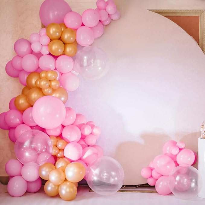 Pink Christmas Balloons - Image 3
