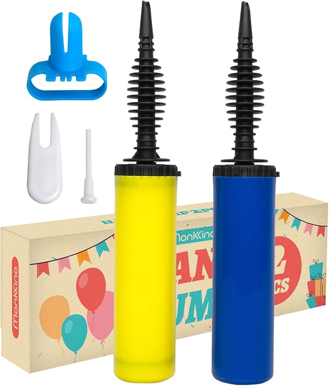 Balloon Pump, Effortless High-Volume Hand Pump by Monkkino