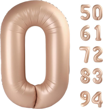 Light Brown 0 Balloon by IWERP