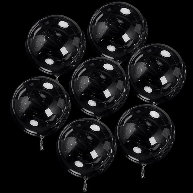 20 Pcs 13 Inch Bubbles Bobo Balloons Transparent Wedding Girl Birthday Party by FBQ
