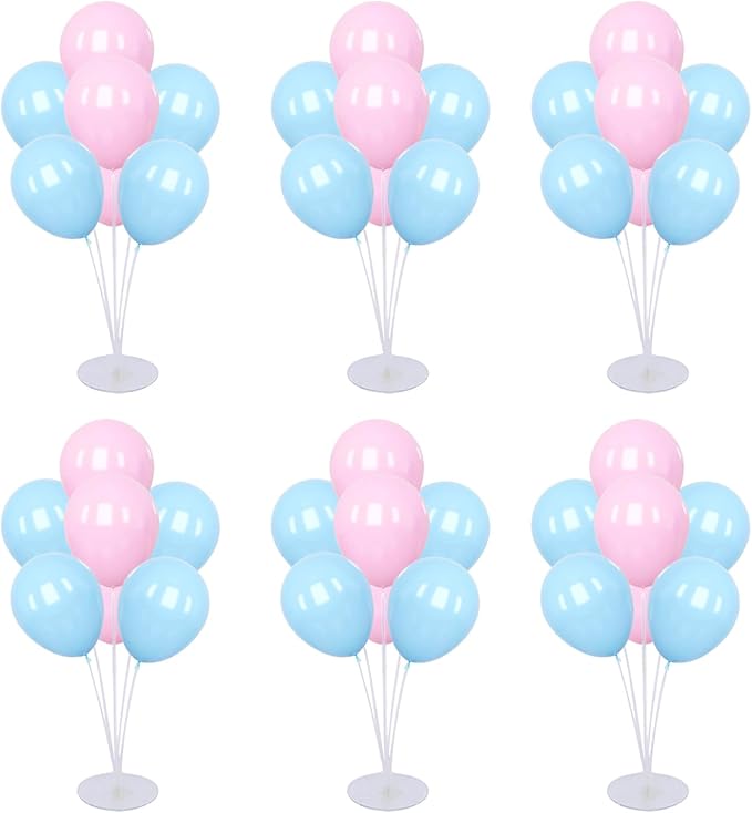 6 Set Balloon Stand Kit for Table Centerpieces by Unknown