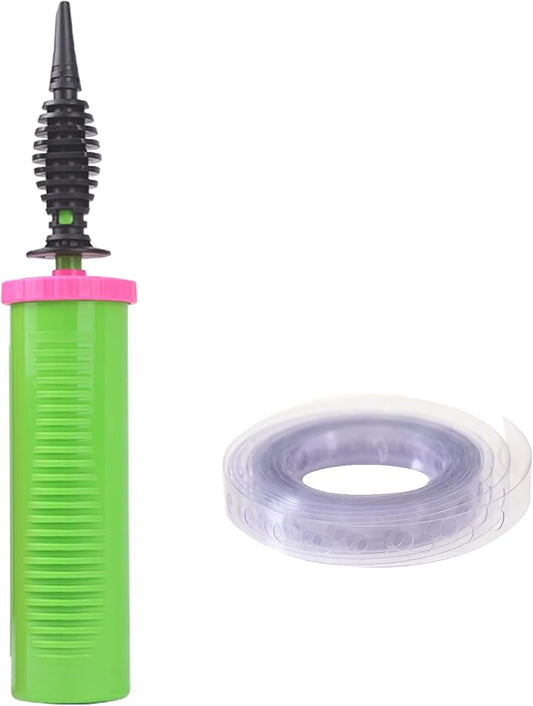 Balloon Pump Handheld Two-Way Dual Action Balloon Inflator Pumping by PULO+CP+Mfg