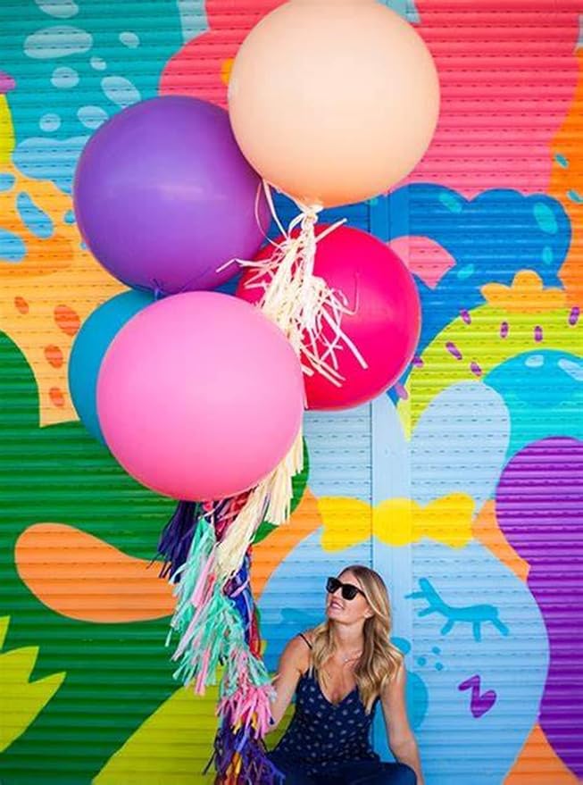 15pcs Latex Big Balloons 24 Inch Assorted Large Balloon Giant Balloon - Image 6
