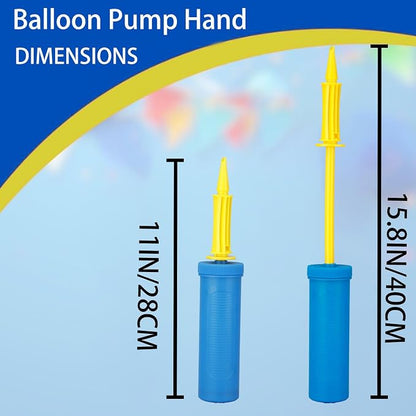 Balloon Hand Pump, Balloon Pump Hand Two-Way Dual Action, Air Pump - Image 2