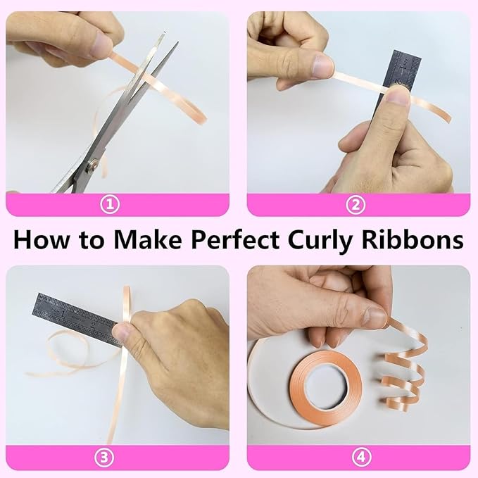 48 Rolls 5mm 11 Yards Curling Balloon String Roll Ribbons, Gift Wrapping Ribbons - Image 4
