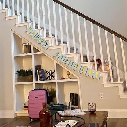 Teal Happy Birthday Banner - Image 3