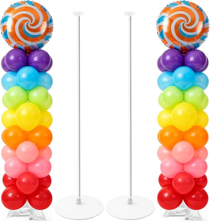 Tamodan 2026 Upgraded and Reinforced Balloon Column Kit Set of 2, 79 Inch by Tamodan+for+better