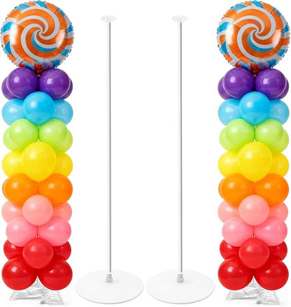 Tamodan 2026 Upgraded and Reinforced Balloon Column Kit Set of 2, 79 Inch by Tamodan+for+better