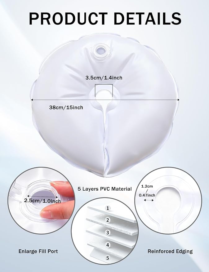 4 Pcs Water Weight Bags for Balloon Column Stand and Arch | Balloon Weights - Image 2