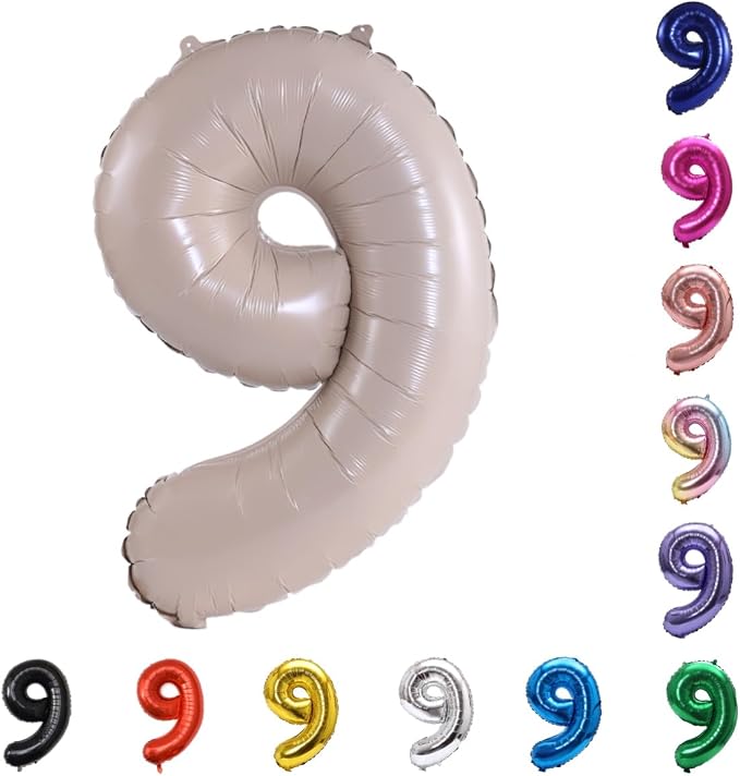 YPSelected 32 Inch Large Foil Helium Number Balloon Birthday Wedding Party 0-9 by YPSelected