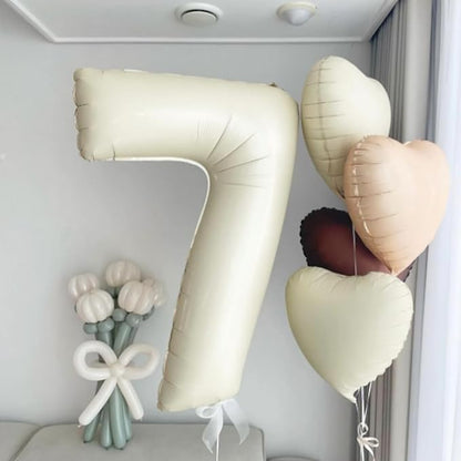 Biapian 40 Inch Cream Number 16 Balloon, 16th Birthday Balloons, Big Digital 16 - Image 8