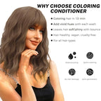 SOVONCARE Mocha Hair Color Depositing Conditioner Mask 5.28 OZ, Cruelty-Free