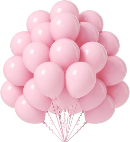 50 Pack Light Pink Balloons 12 Inch by FOTIOMRG