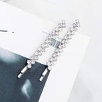 WHITEBRIDGE 8pcs Four Kinds Of Color Crystal Rhinestone Hair Pins For Women Girls