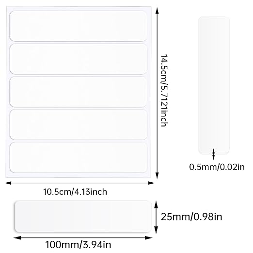 JANYUN 50 Pcs Mounting Putty, 100x25 mm Sticky Dots Poster Putty Clear Sticky - Image 2