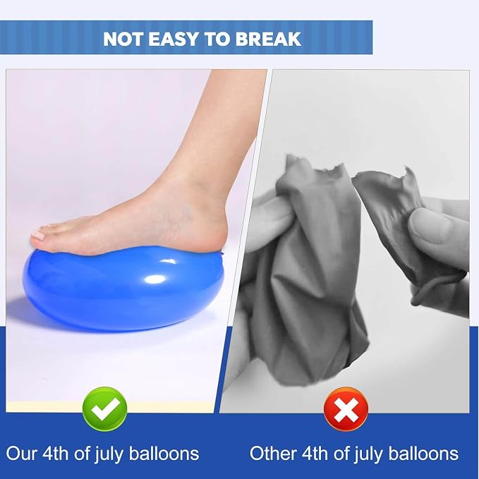 Red White and Blue Balloons - Image 4