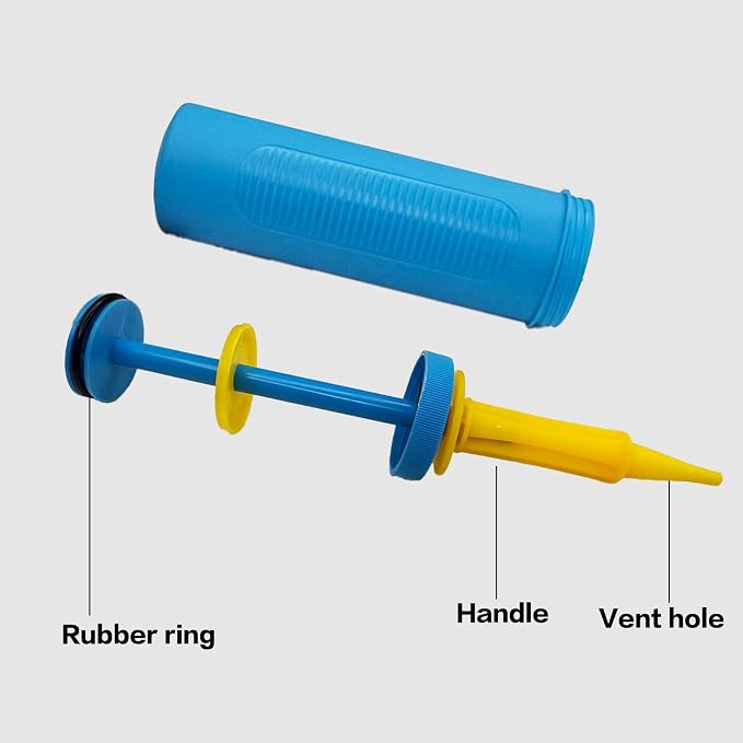 2 Pack Hand Balloon Pump, Manual Air Inflator Pump - Image 6