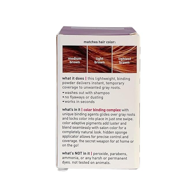 Style Edit Root Touch Up Powder (5 Pack) to Cover Up Dark Roots and Grays Between Salon Visits, Water Resistant, Non-Sticky, Compact And Mess-Free, Medium Brown Hair Color (Total of 5)
