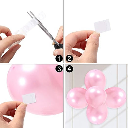 UPINS 800 Pcs Point Dots Balloon Glue Removable Adhesive Point Tape | 8 Rolls - Image 4