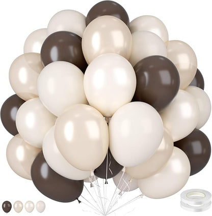 Neutral Brown Balloons by BIAPIAN