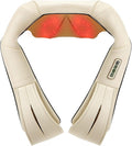 Nekteck Neck Massager for Pain Relief Deep Tissue, FSA Eligible Shiatsu Back Massager with Heating 3D Kneading Massage Pillow for Shoulder Leg Muscle, Office Home Car Use, HSA Eligible, Plug-in Use