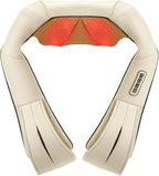 Nekteck Neck Massager for Pain Relief Deep Tissue, FSA Eligible Shiatsu Back Massager with Heating 3D Kneading Massage Pillow for Shoulder Leg Muscle, Office Home Car Use, HSA Eligible, Plug-in Use