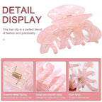 Jayongnee Clips for Women - Octopus Claw Clip - Hair Clips for Long and Thick Hair, Non-Slip Big Claw Strong Hold Hair Unbreakable 3 PCS (claw clip-A)