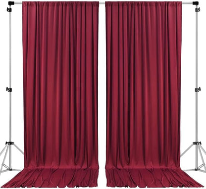 AK TRADING CO. 10 feet x 10 feet Polyester Backdrop Drapes Curtains Panels by Fabrics%7CEventDecor%7CCrafts%7CUpholsteryFoam