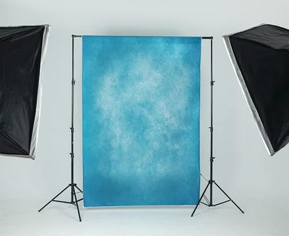 Kate 1.5x2.2m Blue Portrait Backdrops Abstract Blue Photography Backgrounds - Image 3