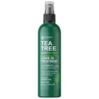 Pure Tea Tree Oil Leave In Conditioner Detangler Spray, Frizz Control, Intensive Dry & Itchy Scalp Treatment, Anti Dandruff & Scalp Psoriasis Relief, Men & Women, Paraben & Sulfate Free